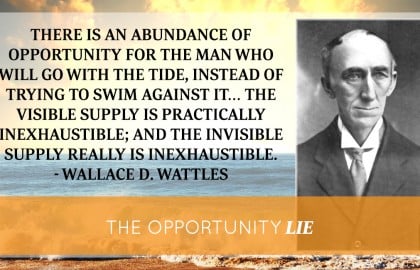 The Opportunity Lie