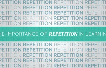 The Importance of Repetition in Learning