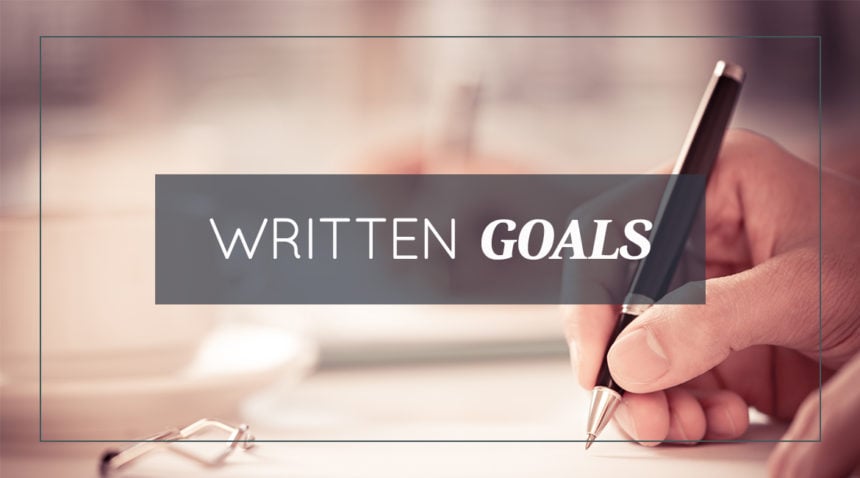 written-goals