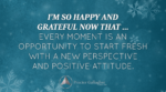 December 2016 Affirmation of the Month