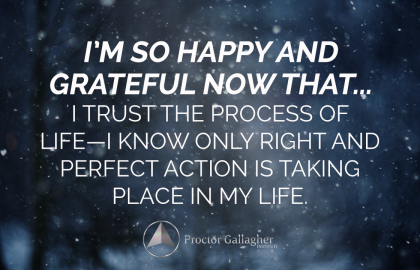 December 2018 Affirmation of the Month