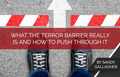 What the Terror Barrier Really Is and How to Push Through It