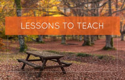 Lessons to Teach