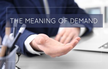 The Meaning of Demand