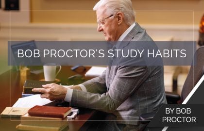 Bob Proctor’s Study Habits