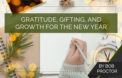 Gratitude, Gifting, and Growth for the New Year